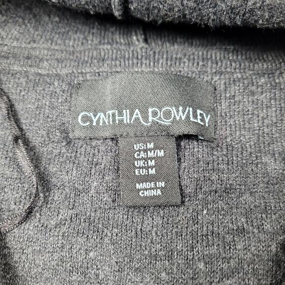 Cynthia Rowley Hooded Nordic Zip Cardigan size Medium - Picture 9 of 16
